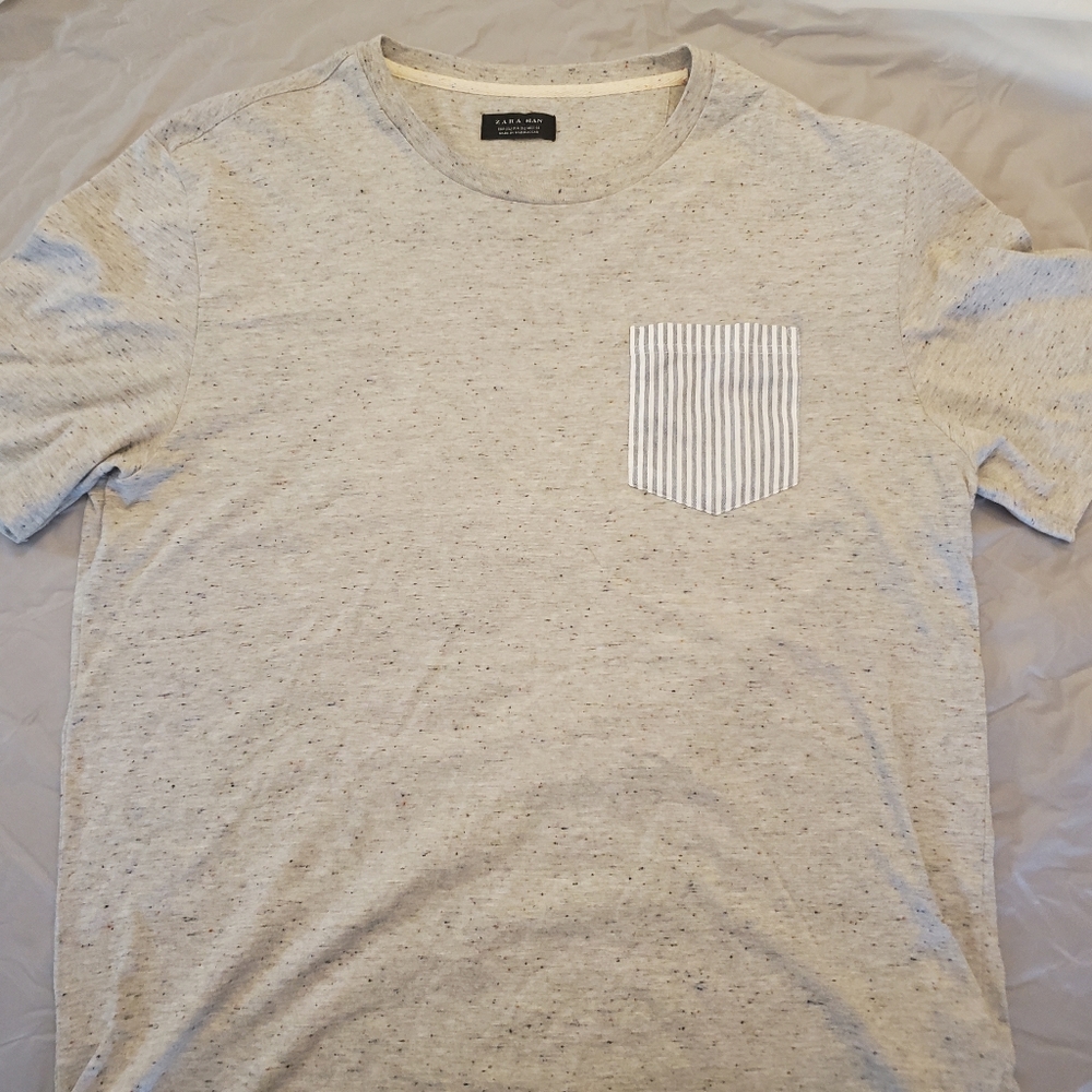 European Zara Man Casual Tee